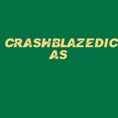 Logo da CRASHBLAZEDICAS